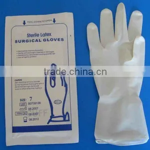 Whole-sale Sterile Powder Free Latex Surgical Gloves thumbnail-3