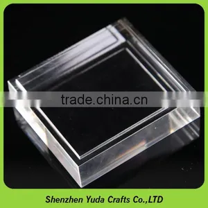 CNC Machining Acrylic Block High Precision Acrylic Parts With Milled Edges thumbnail-1