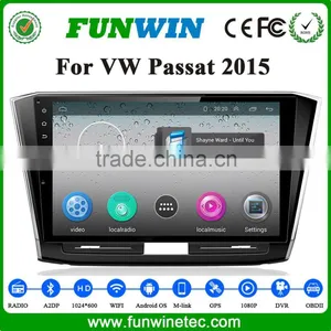 Funwin HD 1024*600 Android Car Dvd Navigation System For Volkswagen Passat 2016 Car Radio TV Dvd thumbnail-1