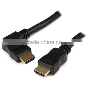 2m Left Angle High Speed HDMI Cable for Audio/Video Device TV Gaming Console Projecto Digital Video Recorde HDMI Male Digital Au thumbnail-1