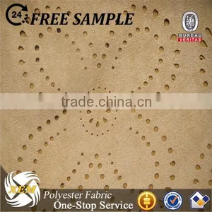 Punched Faux Micro Suede Fabric thumbnail-3