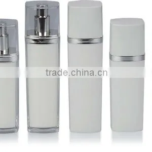 20/30ml 50ml/80ml/120ml Flat Square Acrylic Lotion Bottle thumbnail-1