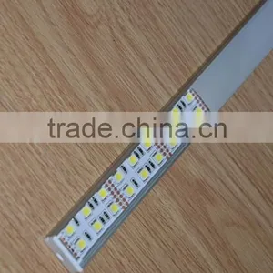 20.2mm Wide Space Put Double Row Strip Surface Mounted Plastic Led Profile thumbnail-3