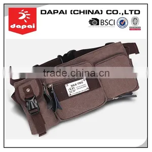 Canvas Waist Bag,Military Waist Bag With Bottle Holder thumbnail-1