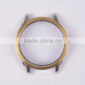OEM 316 Stainles Steel Watch Case Vacuum Plating Rose Gold Bezel Watch Case Men thumbnail-1