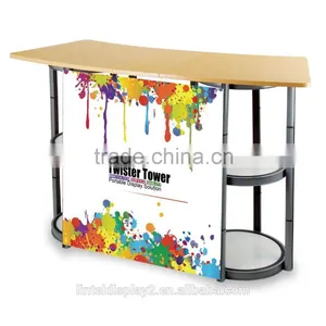 Strong Portable Rotating Aluminum Counter Display thumbnail-1