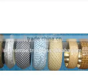 SIXTH SENSE Lather Inlay Bangles thumbnail-1
