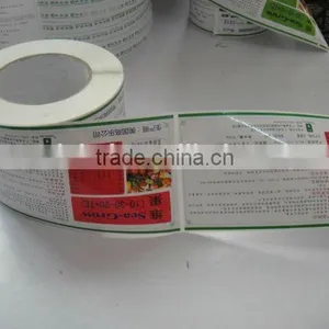Factory Price Custom Trademark Roll Stickers Self-adhesive Label Stickers thumbnail-3