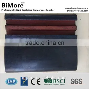 Escalator Handrail Belt, Black Rubber Handrail for Escalator Parts thumbnail-1