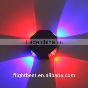 Creative Aluminium 4W/8W Octagon Wall Led Light /background Led Light/ Internet Bar Led Light/KTV Wall Light/Bedroom Wall Led thumbnail-1