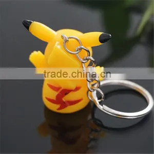 Pikachu Cartoon Pokemon Keychain for Christmas Gift thumbnail-3