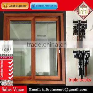 Waterproof Exterior Aluminum Sliding Window thumbnail-1