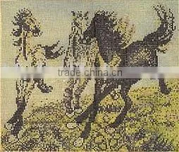 Animal Horse Mosaic Art Patterns thumbnail-1