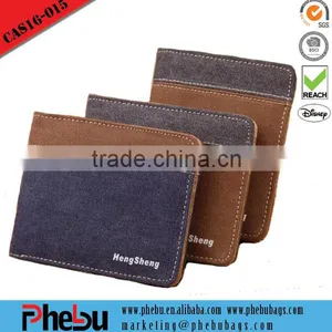2016 Newest Retro and Fashion Canvas Wallets for Man(CAS16-015) thumbnail-1