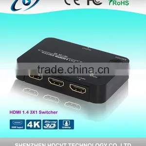 HDMI Switch 3by1, HDMI 1.4, 4k x 2k, Hot Sale thumbnail-1