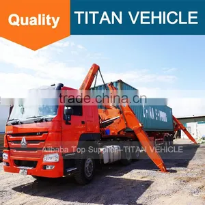 Side Loader Container Truck -1x20ft,2x20ft,1x40ft thumbnail-3