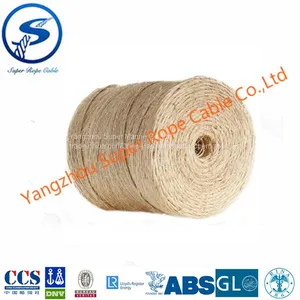 Sisal Twine，Hemp Sisal Packing Rope Twine，Sisal Rolls Sisal Twine in Roll，Twisted Sisal Rope Baler Twine thumbnail-1