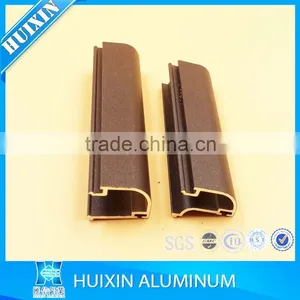 Aluminum Profiles With Woodgain and Powder Coated for Kitchen Cabinet Market thumbnail-3