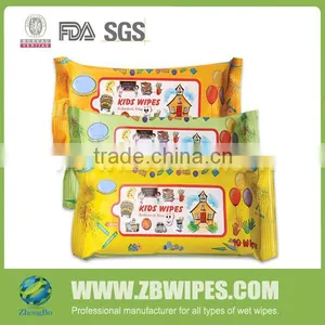 Hot Selling Sanitizing OEM Doll Face and Hands Wet Wipes thumbnail-1