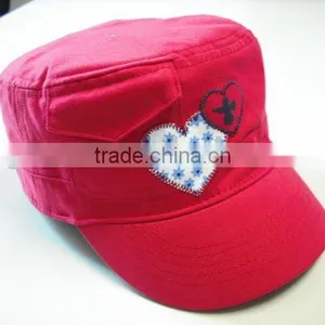 Children Lovely Cap With Heart Logo thumbnail-1