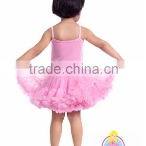 Summer Fashion Rosette Pettidress Fancy Design and Top Quality Birthday Party Dress for 0-3 Years Old Baby Girl thumbnail-5
