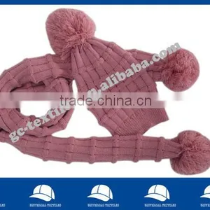 Fashion Red Winter Hat and Scarf thumbnail-1