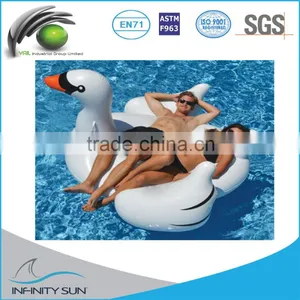 Hot Sale Giant Inflatable Swan Pool Float thumbnail-1