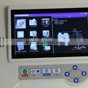 CE &ISO13485 OEM Design Standard 12 Leads Touch Screen Digital 6-channel Electrocardiograph thumbnail-4