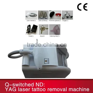 2016 Latest Technology Q Switch Nd Yag Laser Tattoo Permanent Tattoo Removal Removal Machine System Q Switch Laser Tattoo Removal Machine thumbnail-1