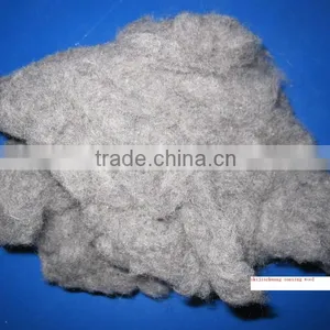 Grey Wool Noils thumbnail-1