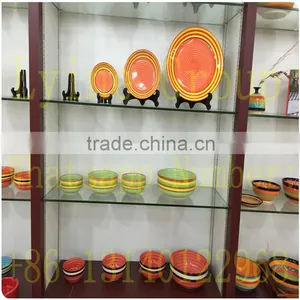 Royal Ceramic Gold Rimmed Dinner Plates thumbnail-1