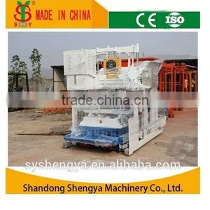 Movable Cement Hollow Brick Laying Machine QMY10-15 High Capacity Low Cost Shengya Brand Brick Machine thumbnail-3