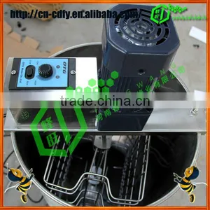 High Quality Stainless Steel 2 Frames Electric Honey Extractor for Beekeeping thumbnail-2