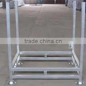 Storage Metal Foldable Cage Pallet /Euro Stackable Pallet Storage Cage China Professional Factory thumbnail-4