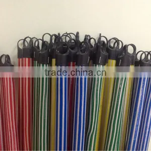 1200 x 22mm Wood Grain PVC Broom Handle - Vietnam Origin thumbnail-1