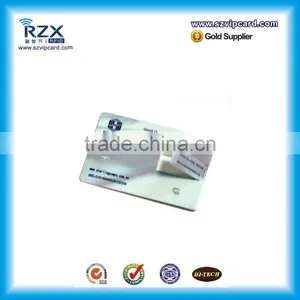 USB2.0 Plastic Usb Card With Free Logo Printing thumbnail-1