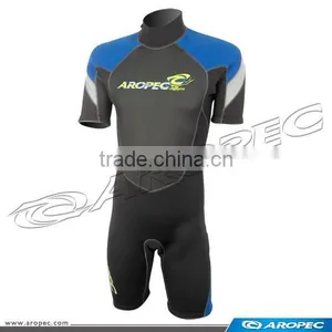 Ultimate Man 3mm Neoprene Diving Shorty Wetsuit thumbnail-1