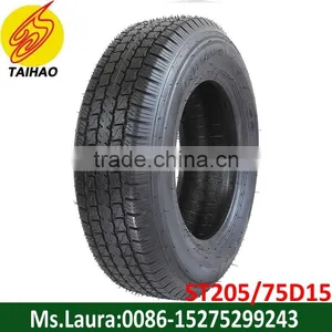 USA Market DOT "MK" Small Trailer Tire ST Tralier Tire 205/75D15 thumbnail-1