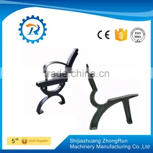 China Garden Bench Leg Factory Cast Iron Park Bench Supplier thumbnail-1