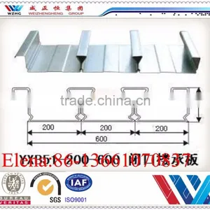 Galvanized Metal Decking Floor Steel Deck Floor Covering Composite Floor Steel Decking Manufacturer thumbnail-1
