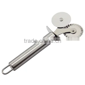 Pizza Cutter Kitchen Knives Kitchen Accessories Pizza Wheels Tools Stainless Steel thumbnail-3