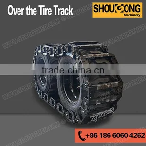 Over The Tire Track Steel Tracks for Skid Steer Loader thumbnail-1
