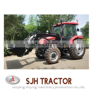130hp 4wd Agricultural Tractor With Front End Loaders thumbnail-6