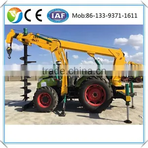 2016 New Deep Hole Drilling Machine Piling Equipment for Earth Auger thumbnail-2