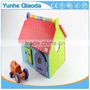 Early Learning Wooden Play Toys House Packing House Toy thumbnail-3