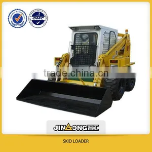 Rated Load 1000kg, China Bobcat Loader, JGM JC80 Skid Steer With CE and EPA and GOST Series, thumbnail-1