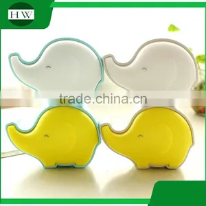 Plastic Mini Cartoon Elephant Electric Plug Socket Led Sensor Day Night Lamp Light thumbnail-2