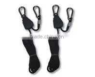 1/4" 1/8" Quickly and Easily Adjustable Rope Ratchet Grow Light Shade Hanger YOYO With 8 Feet Long Braided Polypropylene Rope thumbnail-1