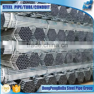 33.4mm Steel Pipe Pre Galvanized Round Hollow Section thumbnail-2