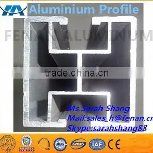 Powder Coated Aluminium Extrusion h Profile Aluminium Price per kg thumbnail-1